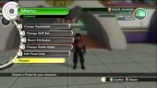 Xenoverse how to make presets