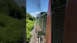 D9531 on the move at the east Lancashire Railway ￼