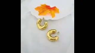 Patented Earrings: Ultimate comfort and style for just $1! | molayes jewelry. MOQ 10 pieces.