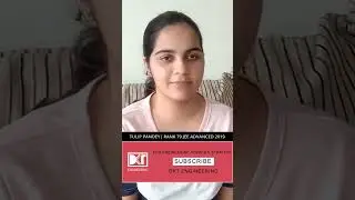 Rank 79 Tulip Pandey JEE ADVANCED 2019 | Chemistry Sources for Exam