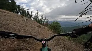 Lower Alpine Trail Oakridge | 4K POV Mountain Biking Oregon (RAW)