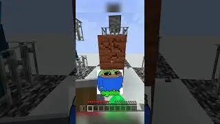 I had the best idea hehe #shorts #minecraft #minecraftshorts