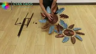 Video of installation |&nbsp;Banana Leaves Garden Wind Spinner