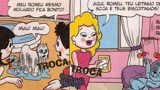 Julieta em Troca-Troca felino, Quadrinhos O Menino Maluquinho