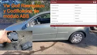 VW Rabbit 2008  Codificando modulo de ABS