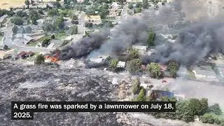 Flash fire destroys 5 homes and a church in Boardman, Oregon