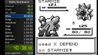 Pokemon Red in 1:55 with Nidoking! (Former World Record)