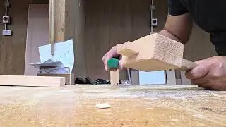 Bridle Joint Marking Out and Cutting Out Part 3