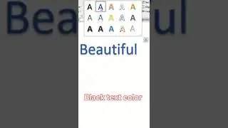 How to use word art text effects in MS word #class #microsoftoffice #tricks #msword