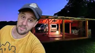 Como está el Camping DESPUÉS de 4 meses de construcción