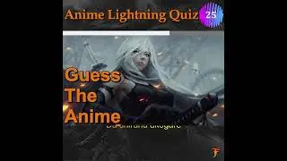 Anime Quiz Short #25 &mdash; #animeopeningquiz #anime #franktamas #animemusic #animeopening #opening