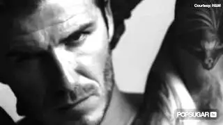 David Beckham Wears Underwear in H&M Ad