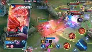 My First Match Using Benedetta's Ducati Skin | Mobile Legends
