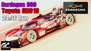 GT7 Sardegna 800 Toyota GR010 сборка V 1.63