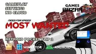 Need for Speed: Most Wanted 2005 на андроид настройки Winlator v10.1 Retroid pocket flip 2 #winlator