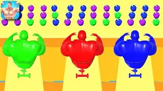Muscle Race 3D Max level Gameplay Walkthrough Part - 11 (iOS,Android) All levels