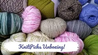 The Graceful Tangle | March Knit Picks Unboxing!