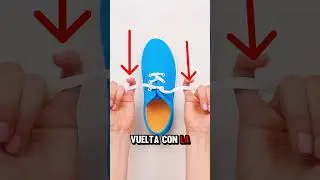 C&oacute;mo atarse los cordones de los zapatos en 1 segundo 😨