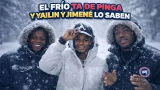 EL FRIO ESTA DE PINGA Y YAILIN Y SR JIMENES LO SABEN
