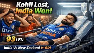 Kohli Lost India Won  | India vs NewZeland 1st ODI Fans Angry 