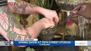 FOX 8 NEWS Spring Art Show At 78th St  Studios Connects Artists With Art Fans In Unique Way