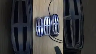 White Dynamic Lincoln Led Emblem VS Chromed Dynamic Lincoln Led Emblem 2022 - Which One Do You like?