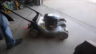 Craftsman Briggs Has a Gas Tank Full of Oil