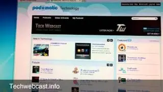 Techwebcast on podomatic