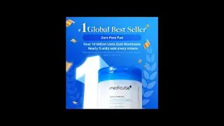 Medicube Zero Pore Pads 2.0 &ndash; AHA/BHA Exfoliating Toner Pads for Pore Care (70 Count)