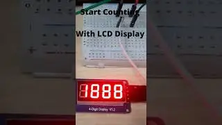 LCD Display - Counter - Arduino -  Science project for kids