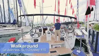 Découvrez le Jeanneau Sun Odyssey 415: plus grand et meilleur marché que son prédécesseur!