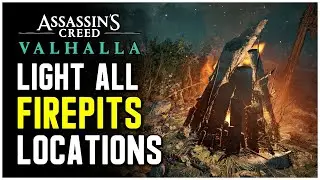 AC Valhalla Spiritual Defense - Light All Firepits Locations (Ostara Festival)