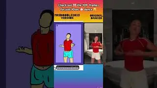 No Batid&atilde;o flipbook dance #viral #foryou #dance #flipbook #art #nobatidao #shorts #digitalart