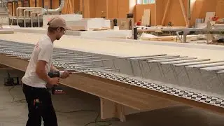 Design for manufacturing case study: installing fasteners & waterproofing on mass timber in factory