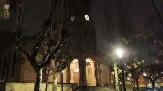 Así suenan Adeste Fideles y Noche de Paz con las campanas de la parroquia de San Ignacio #Algorta