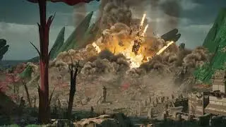 Vox Relay Station Crashes into Fairfield cinematic | The Outer Worlds 2