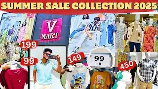 V-mart Summer sale latest collection 2025 Zudio से सस्ता // cheapest price started 99₹ 😲