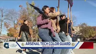 Veteran's Voices: Arsenal Tech's color guard
