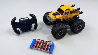 Unboxing RC transport truck,EV Spider-Man Spray Truck, RC Drift Racing,RC Off-road Monster Truck