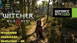 GTX 1080 | The Witcher 3 - 1080p, 1440p & 4K Ultra Settings (No Hairworks)