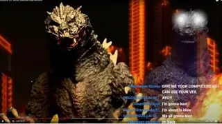 a new fixed Godzilla vs dashzilla,Mecha godzilla video stop motion test Battle