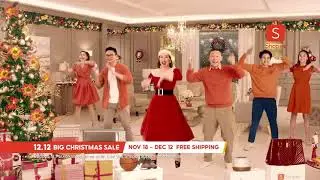Shopee 12.12 (2020) Big Christmas Sale TVC 2020 15s with Jose Mari Chan and Kris Aquino (PH)