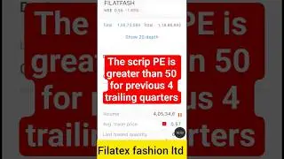 Filatex fashion share latest news today,#shorts #stockmarket #ipo #gmp #pennystock