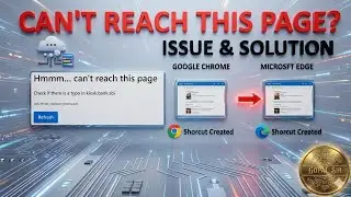 SBI CSP Portal Not Opening? Can&rsquo;t Reach This Page Error Solution (Chrome & Edge)