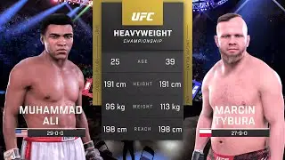 Muhammad Ali vs Marcin Tybura Full Fight - UFC 5 Fight Night