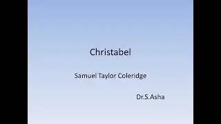 Christabel part 2 BAII