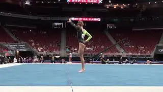 Charlotte Booth &ndash; Floor Exercise &ndash; 2019 GK U.S. Classic &ndash; Junior Competition