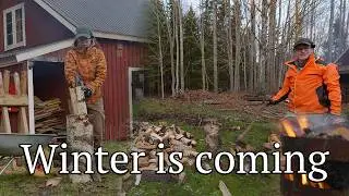 #128 | Racing the Sun: Winter Chores in Sweden