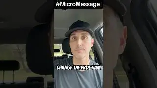 Change the program #think #change #grow