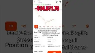 Stubborn FFIE Bagholder Loses $14,000 #FaradayFuture #stocks #WSB #stockcrash #memestock #shorts